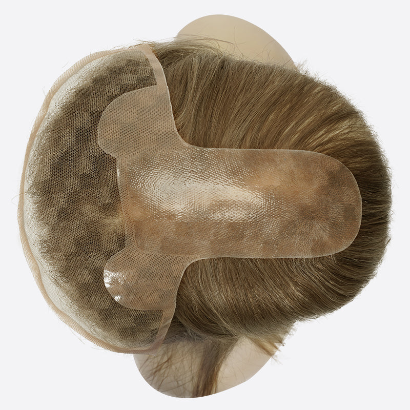 Peri Swiss Lace Hair Toupee Is Women’s Toupee for Bald Hairline
