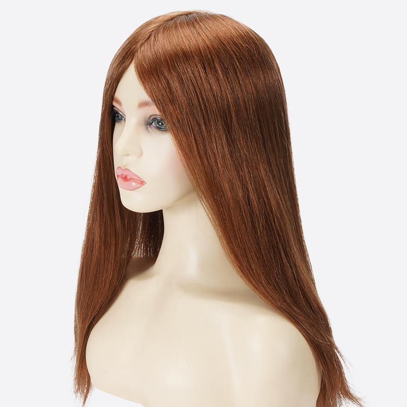 Custom Fishnet With Chinese Virgin Hair Toupee