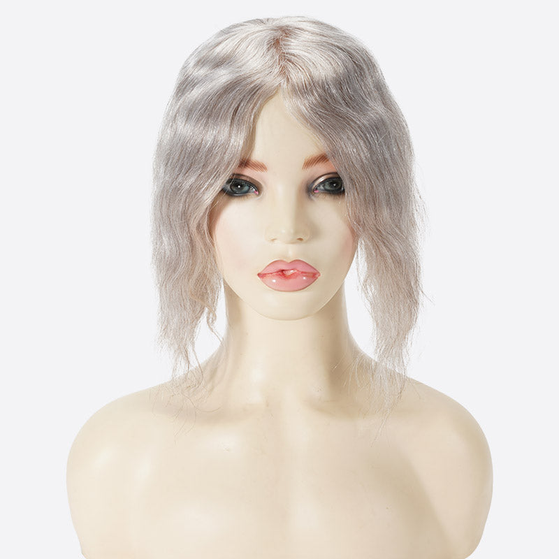 Fine Mono Women’s Topper Is Topper With Gray Hair