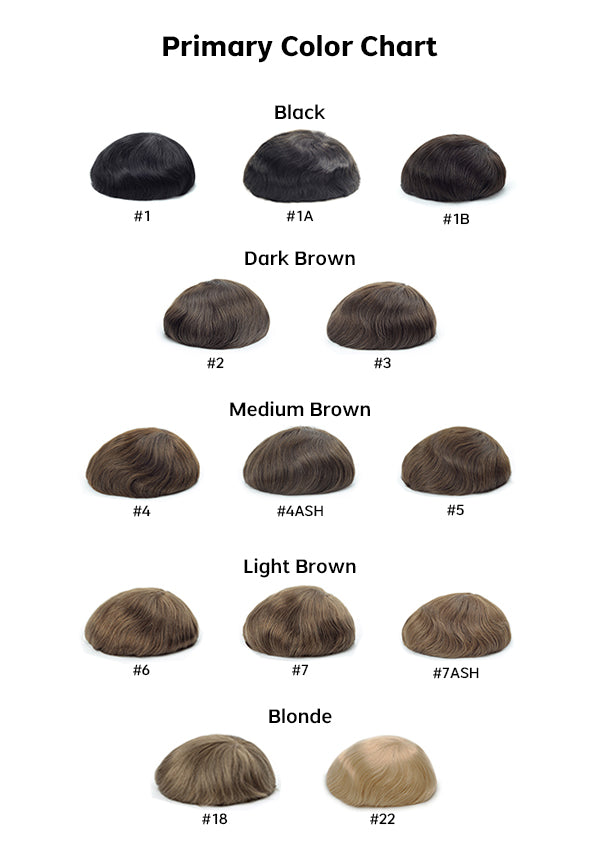 Classic (Fine Mono with Thin Skin Perimeter Hairpiece for Men)