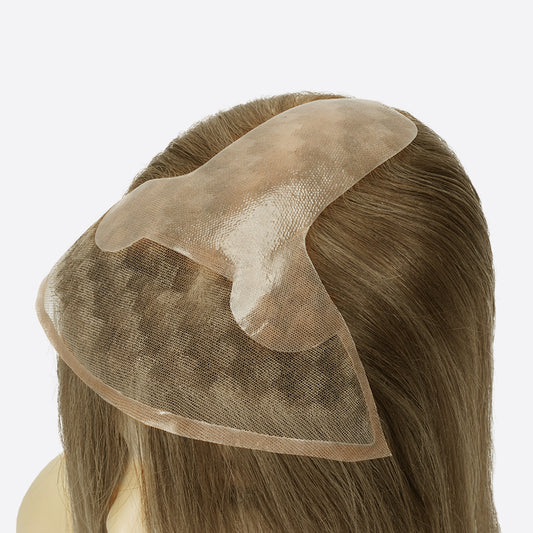 Peri Swiss Lace Hair Toupee Is Women’s Toupee for Bald Hairline