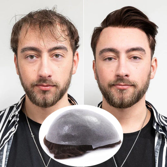 Ultra Thin Skin Hair Systems For Men