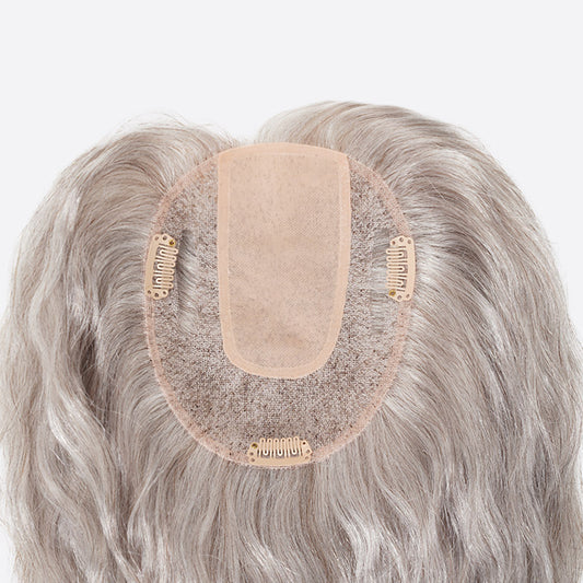 Fine Mono Women’s Topper Is Topper With Gray Hair