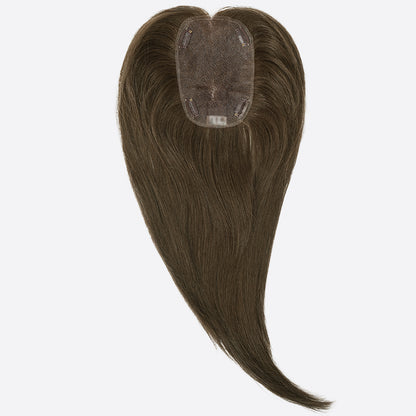 Women’s Hair Replacement System Is Human Hair Topper Hand-Tied